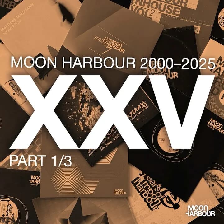 Moon Harbour's 25-Year Best Of Compilation: Matthias Tanzmann unveils three epic instalments of handpicked tech house classics from Re.You, Butch, CamelPhat, Marco Faraone, Dennis Ferrer and more, celebrating a quarter century of underground groove mastery.