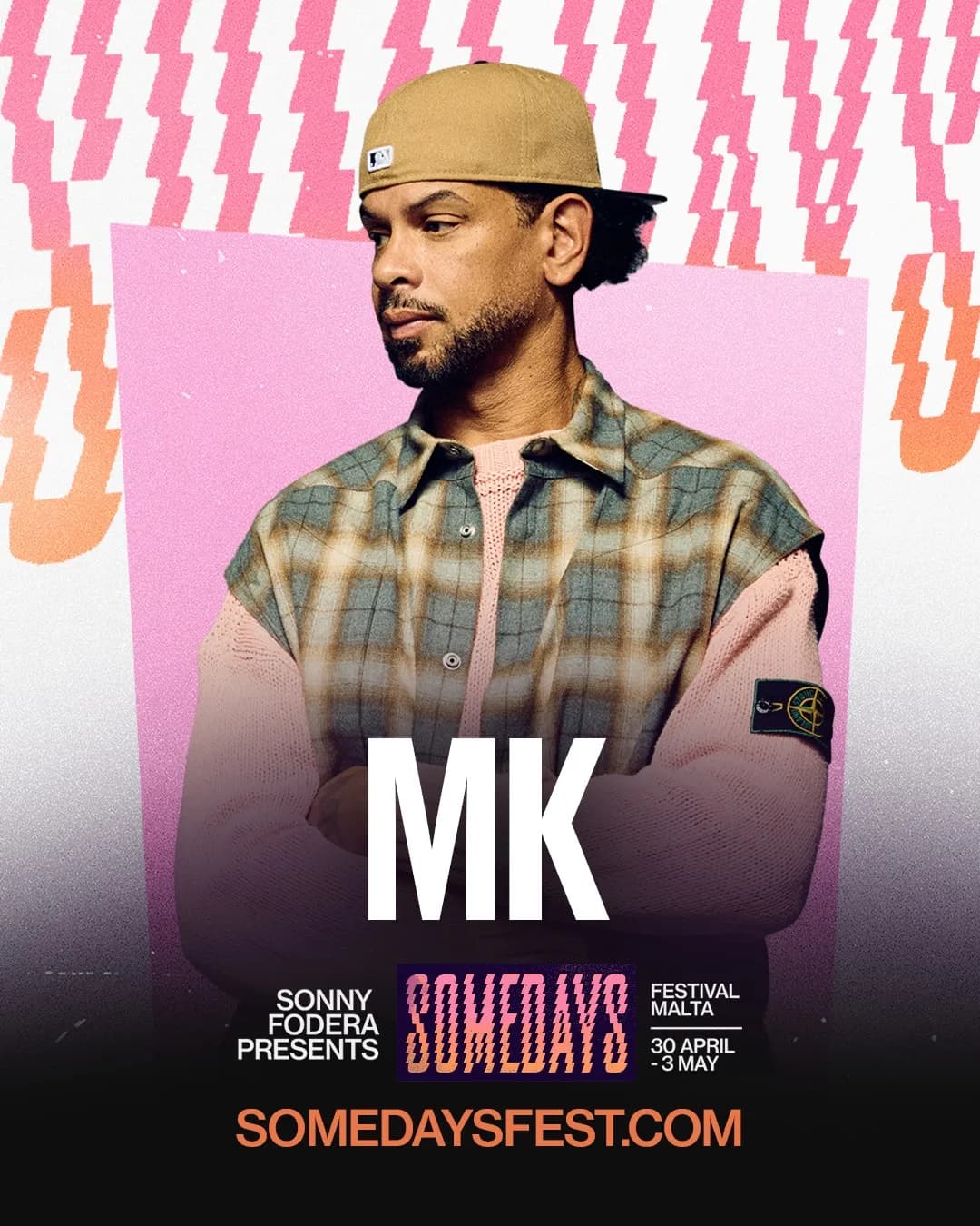 MK delivers vocal house anthems like "Burning" straight from EDC and Tomorrowland mainstages. Underground to festival domination at Somedays!