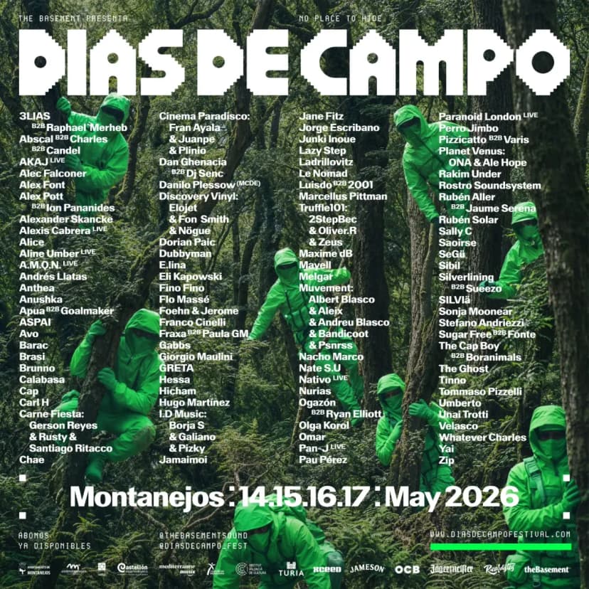 Días de Campo 2026: House Music in the Mountains of Montanejos