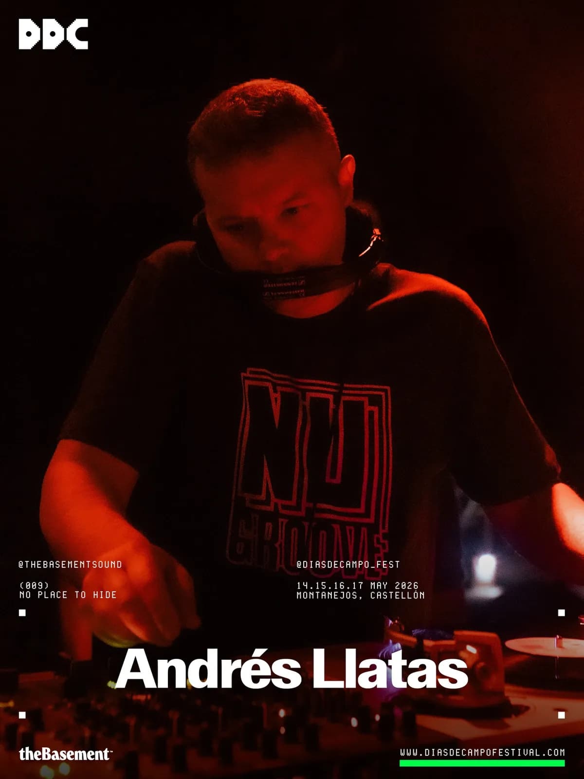 Drop everything. Andrés Llatas is coming to Días de Campo 2026 and Montanejos will never be the same.