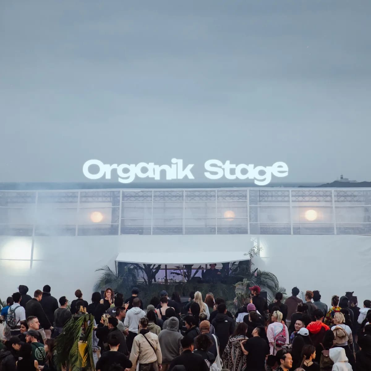 Where the mountain meets the sea, and the music never stops. That's the Organik Stage for you.