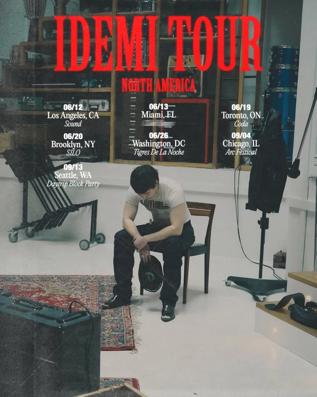 IDEMI North America Tour Poster ‘Portrait’ - #CONRAN 