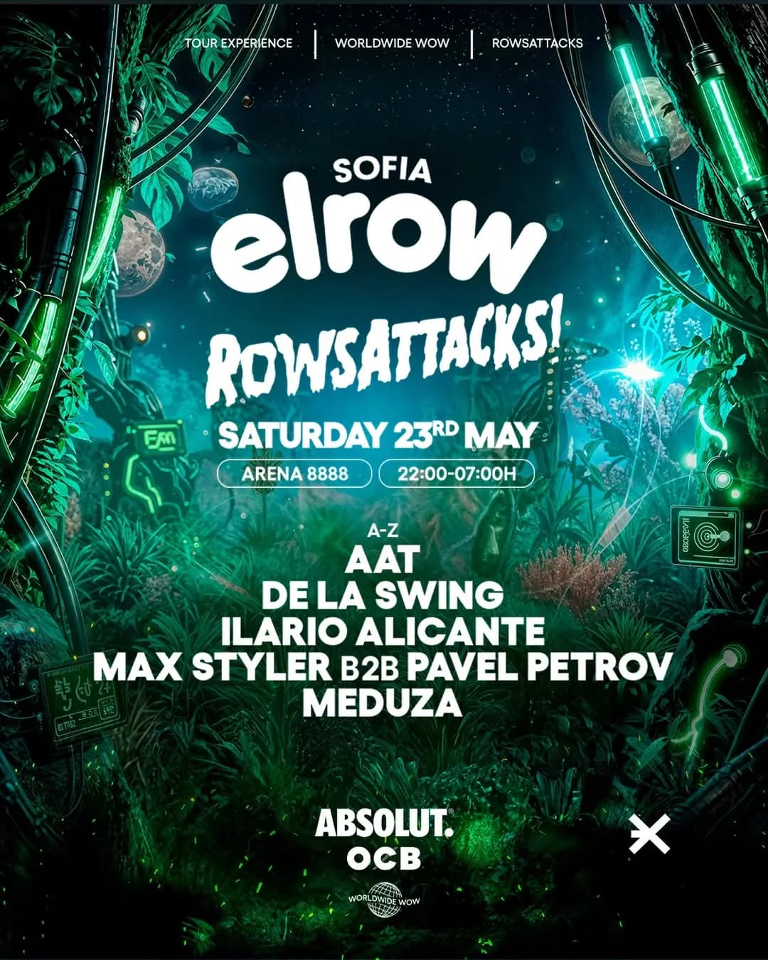 The Elrow Sofia 2026 lineup is the kind that makes you clear your entire weekend without a second thought.