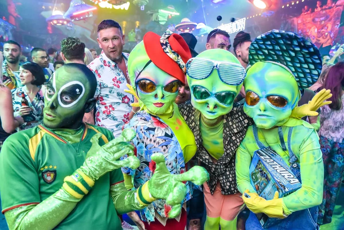 When the aliens land at Elrow Sofia the dancefloor becomes a completely different world.