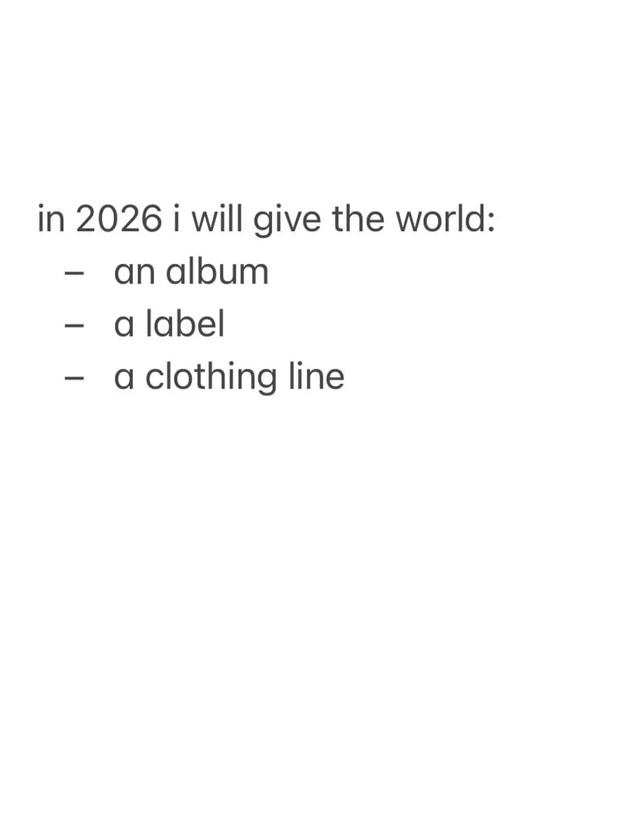 One post. Three announcements. Mau P told 2026 exactly what was coming and then walked away.