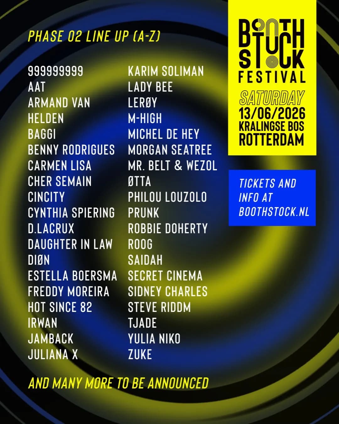 Article cover: Boothstock 2026: Rotterdam's Forest Gets Loud Again