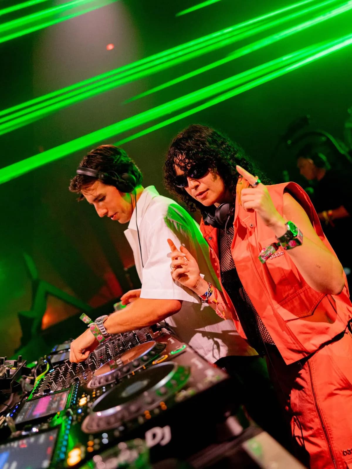 Before the new track released, we had Carlita B2B with Josh Baker at Coachella 2026. The room was lit up and so was she.