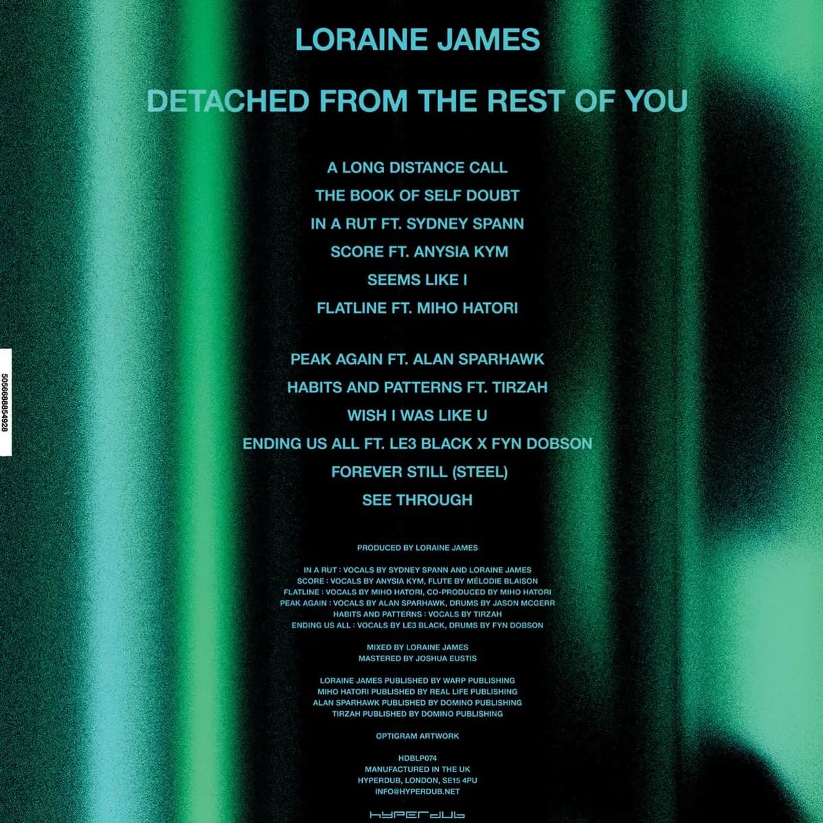 The album that started from a place of doubt and ended up being the most confident thing she has ever made. Out today May 8th on Hyperdub.
