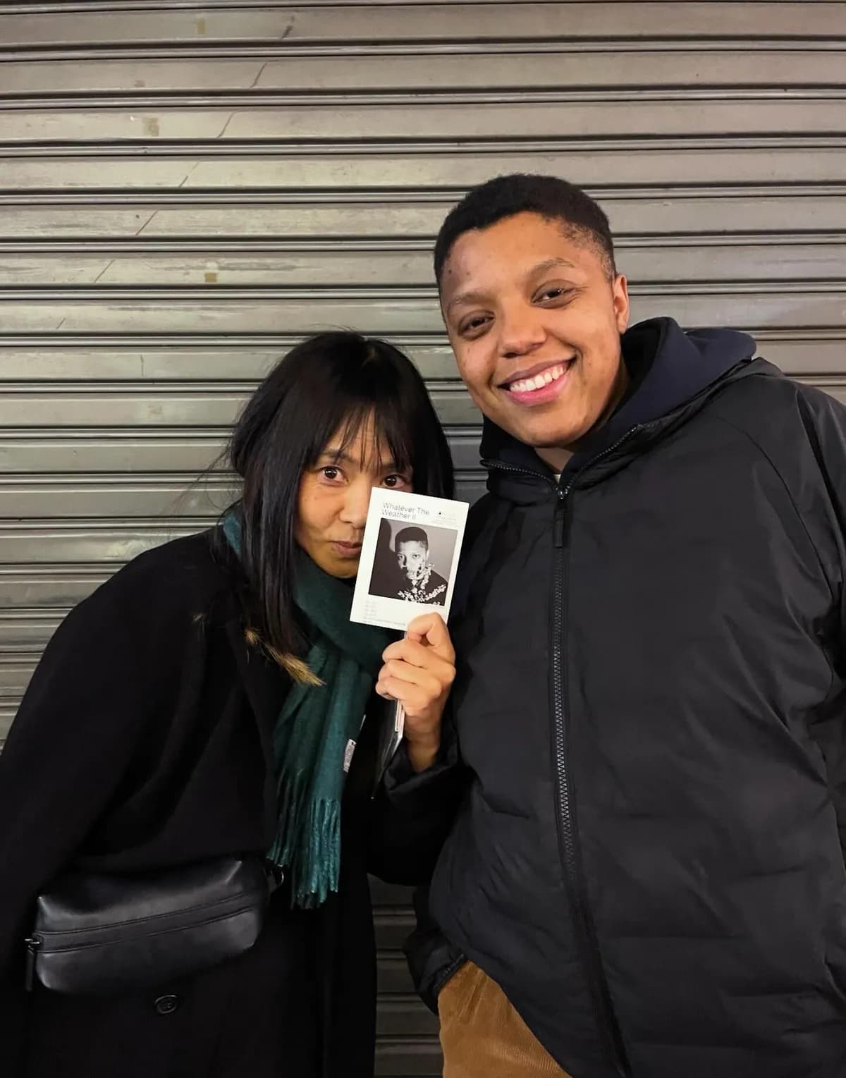 Loraine James with Cibo Matto's Miho Hatori, one of the guest contributors on James's new album Detached From The Rest Of You.