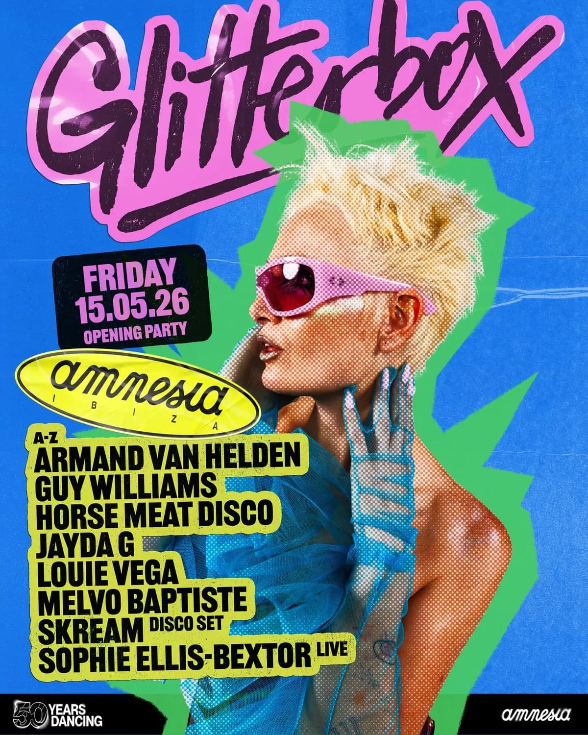 Undefeated. Untouchable. Opening night done. Glitterbox just made everyone's Friday night in Ibiza.