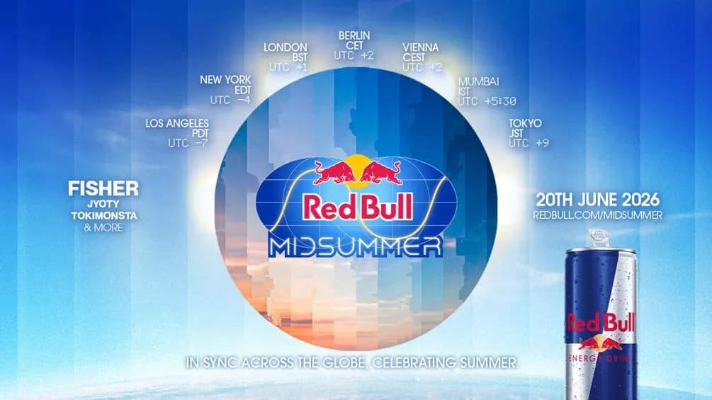 Article cover: Red Bull Midsummer Is Hitting Seven Cities on One Day
