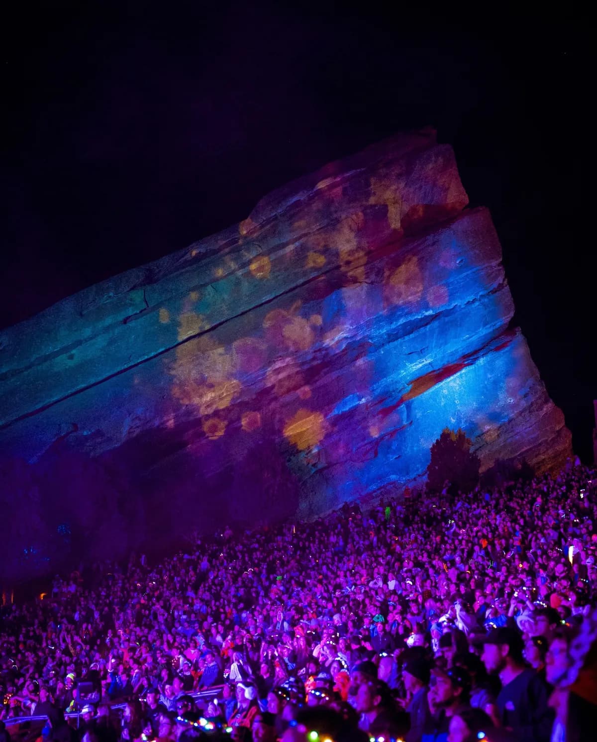 Red Rocks. 9,500 capacity. The Beatles played here. U2 played here. On May 23 FISHER plays here.