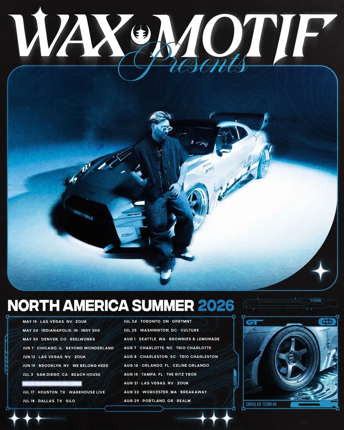 Twenty dates. Las Vegas. Chicago. Houston. Toronto. House of Wax II tour is live and you better clear all your plans for it.