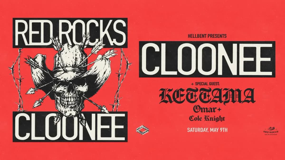 Article cover: Cloonee headlined Red Rocks Amphitheatre. Debut sold out everything.