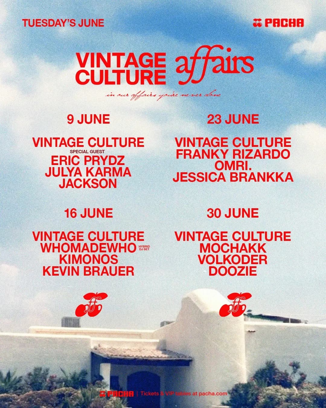 Ibiza Tuesdays hit different when Vintage Culture is in control