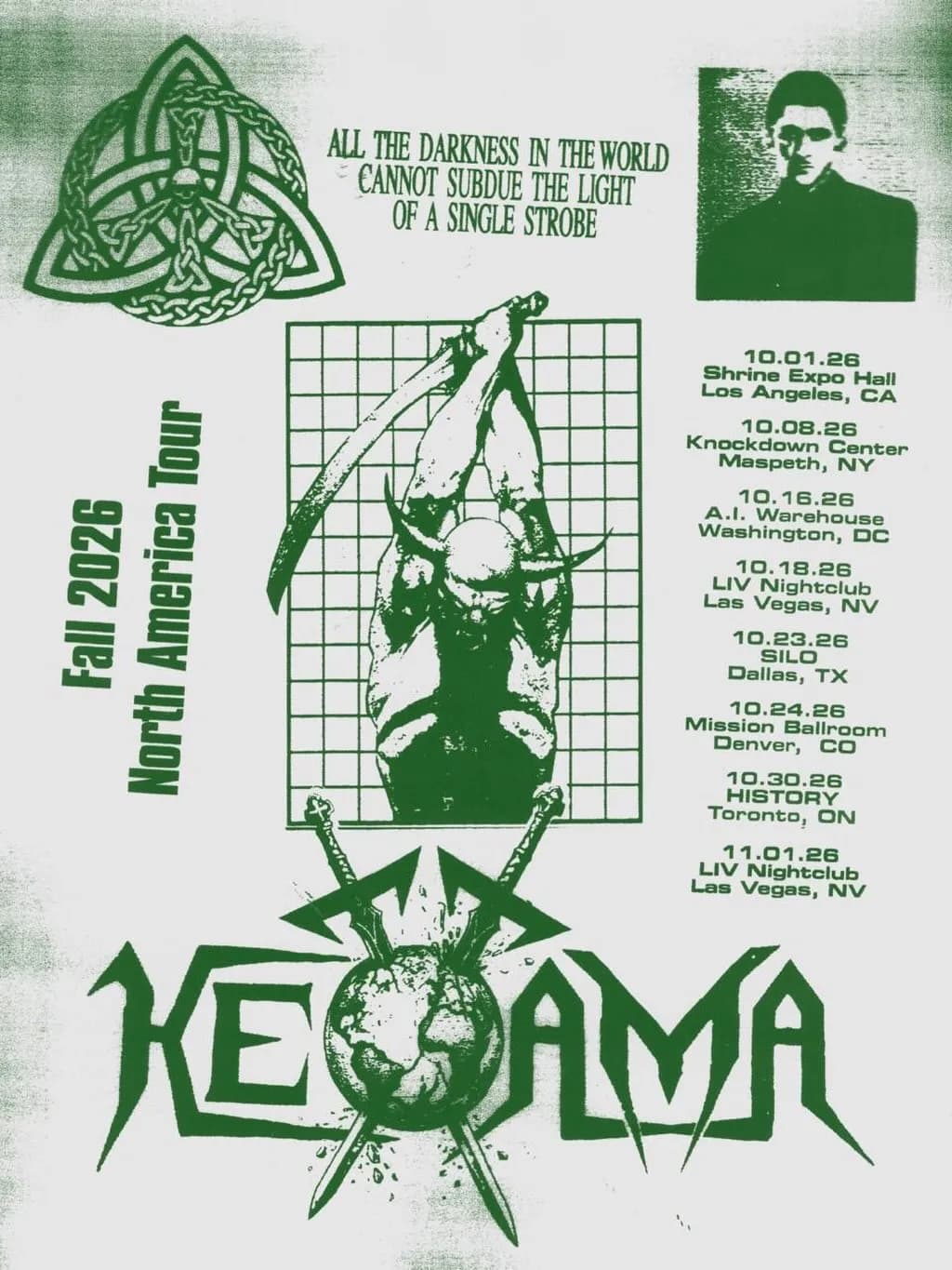 KETTAMA’s biggest North American run yet is about to turn warehouses and festival stages into complete chaos.