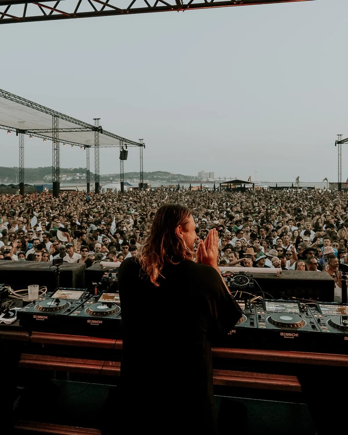 Getting rained on to a Solomun set is better than being dry anywhere else.
