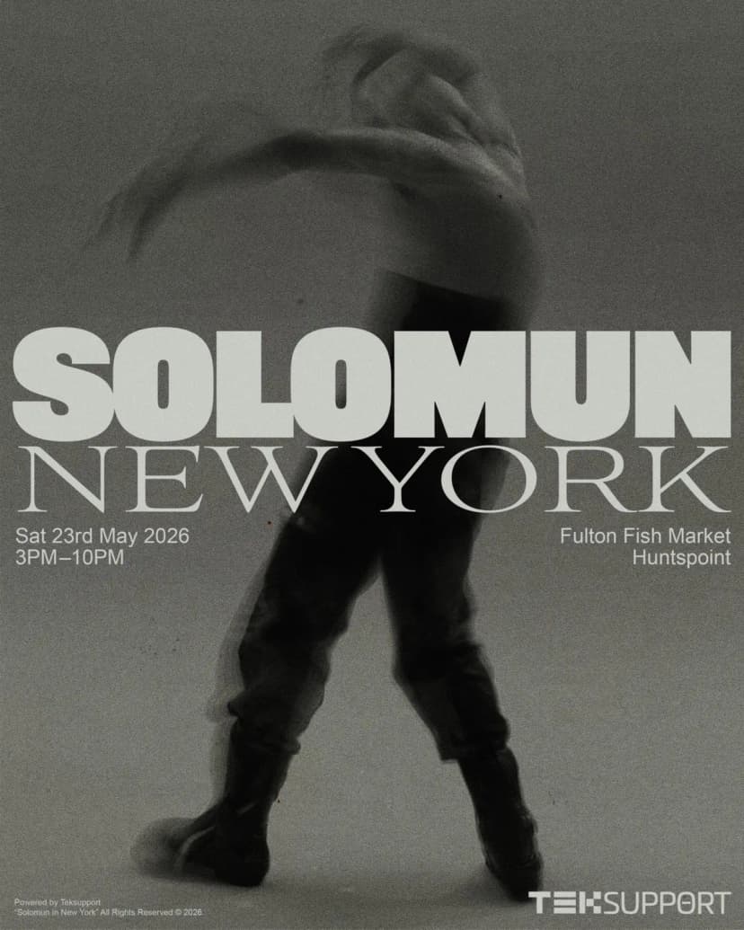 Solomun Is Playing New York This Weekend And It Is Sold Out