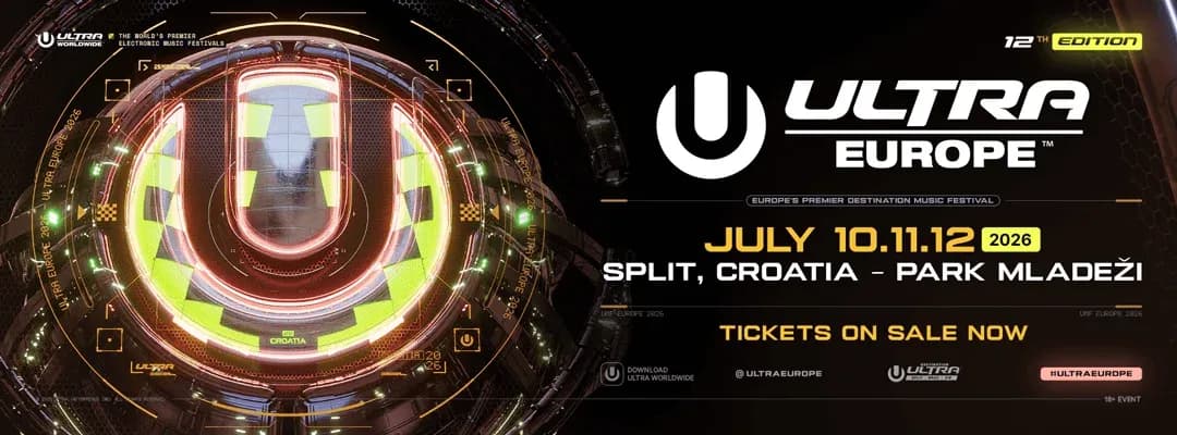 Ultra Europe 2026 Just Made July In Croatia Mandatory