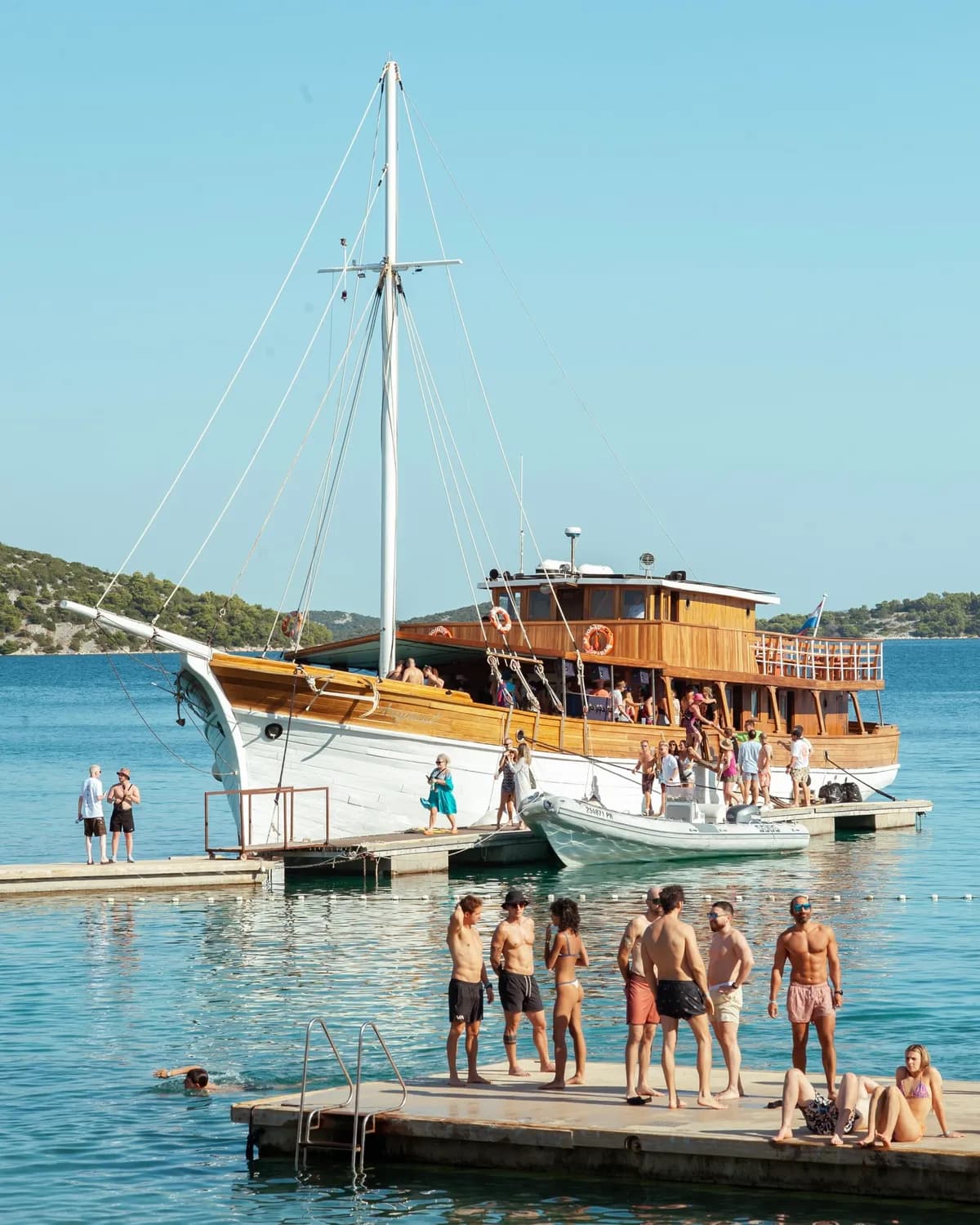 The boat parties return for 2026. select artists. dalmatian coast. turquoise water. that is a set.