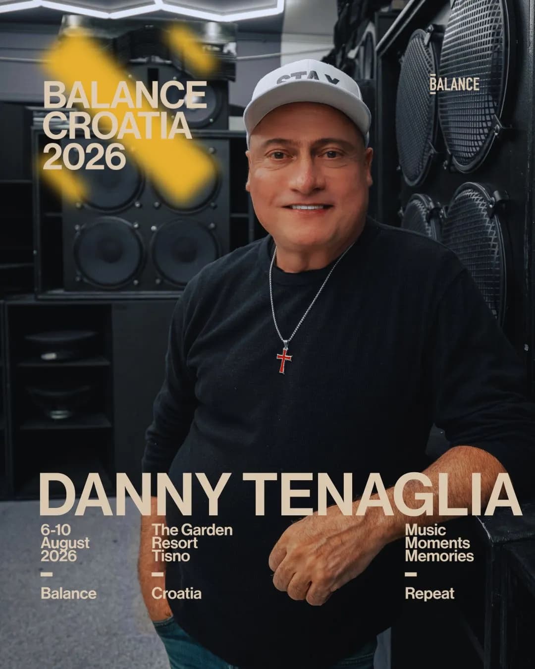 One of the last true legends of underground house music. Danny Tenaglia at Balance Croatia is not a normal booking.