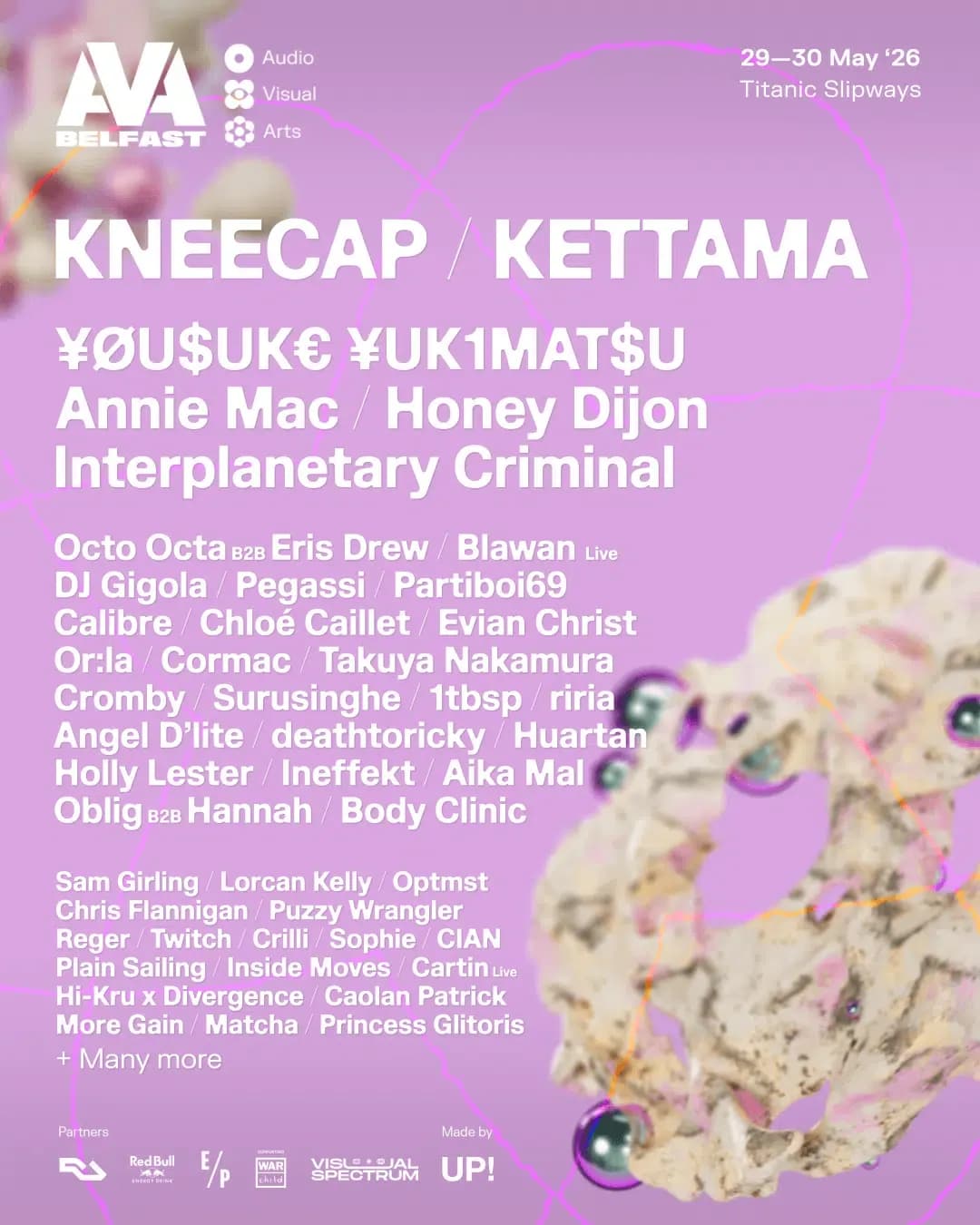 AVA 2026 Just Dropped The Belfast Lineup Of The Year