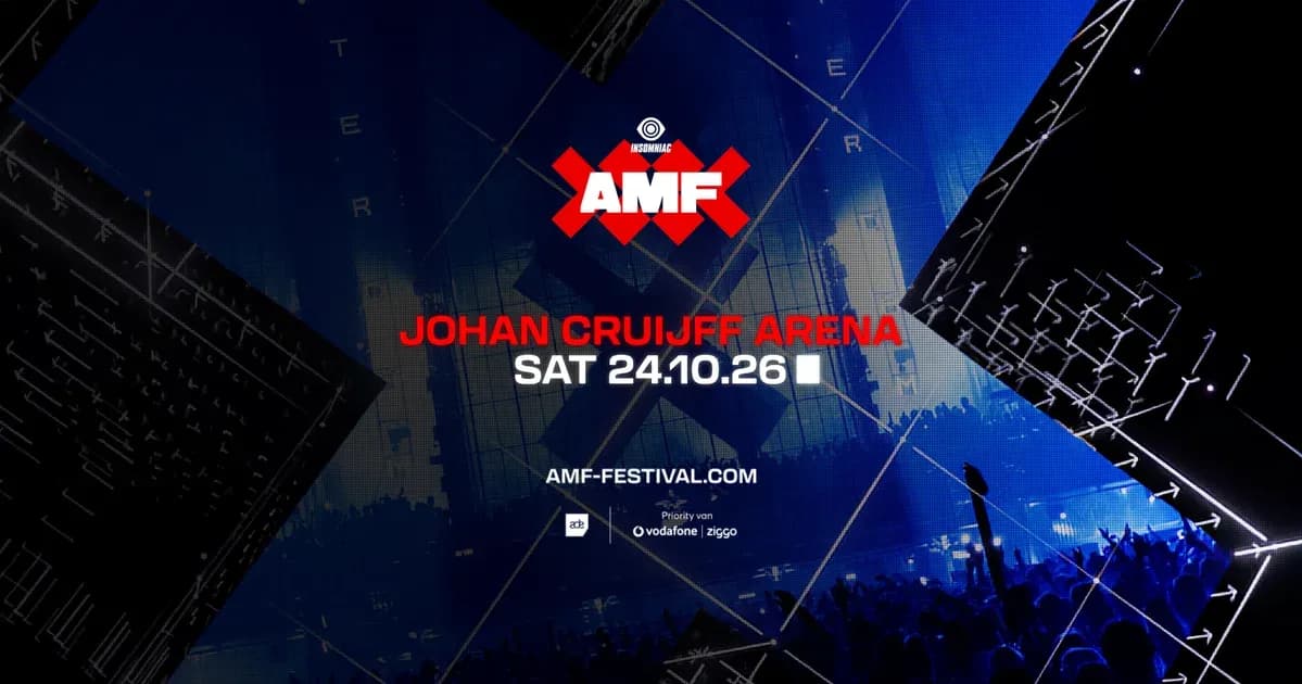 AMF 2026 Is About To Turn Amsterdam Into One Night