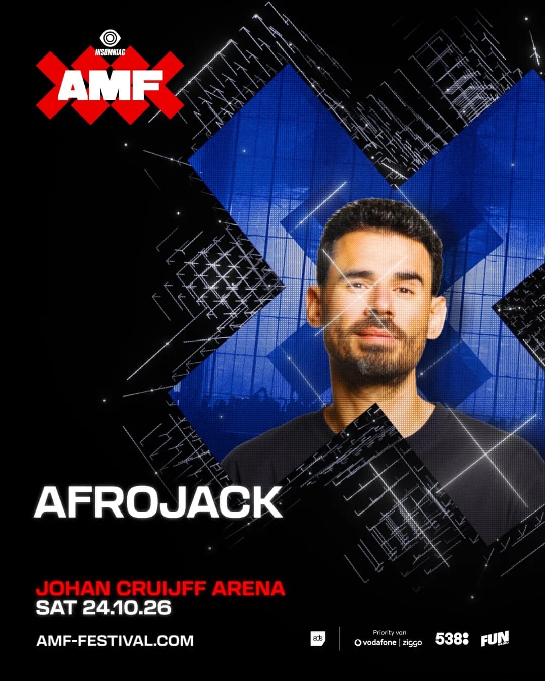 First time back on the AMF stage since 2019, Afrojack bout to absolutely redline the ArenA.