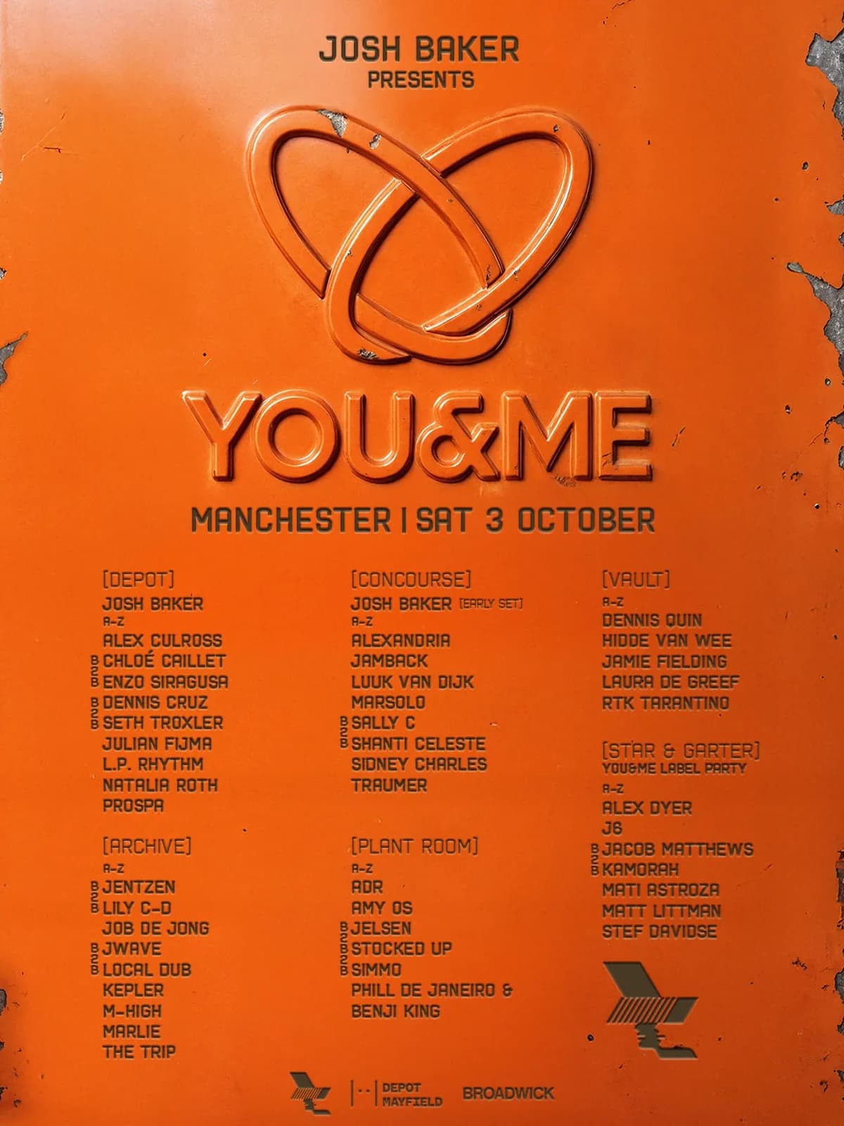 12 hours of pure underground house music, you won't feel your legs after this.