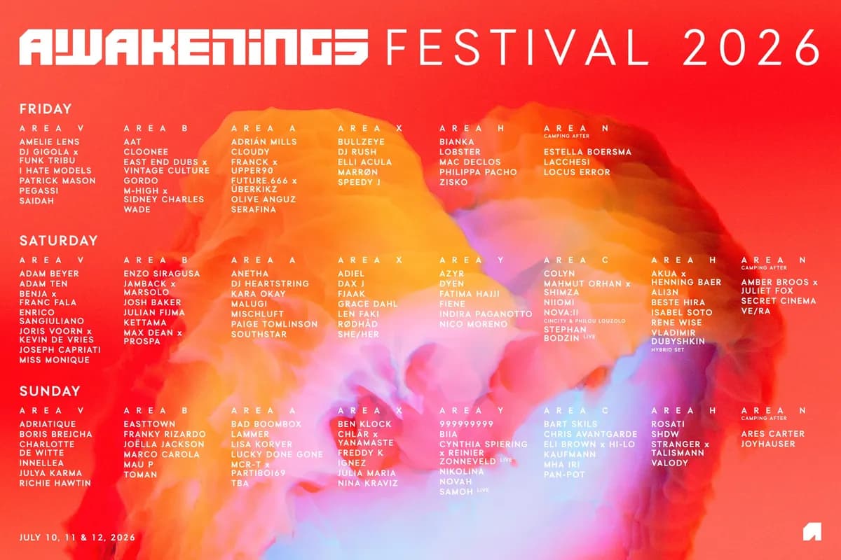 Awakenings Festival 2026