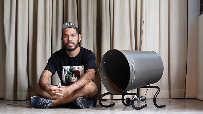 A Singapore Artist Turned Bicycle Frames Into Instruments. Every Sale Goes to Gaza.