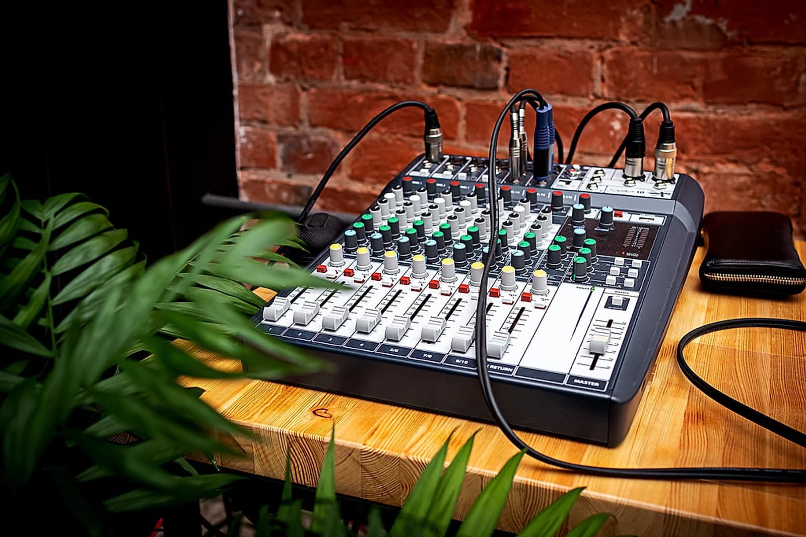 A small mixing setup, the scale most of the labels affected by this policy actually operate at.