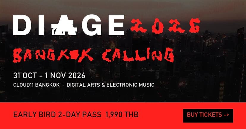 DIAGE Festival's Bangkok Calling Lineup Pairs Kenya's Slikback With Tzusing at Cloud11