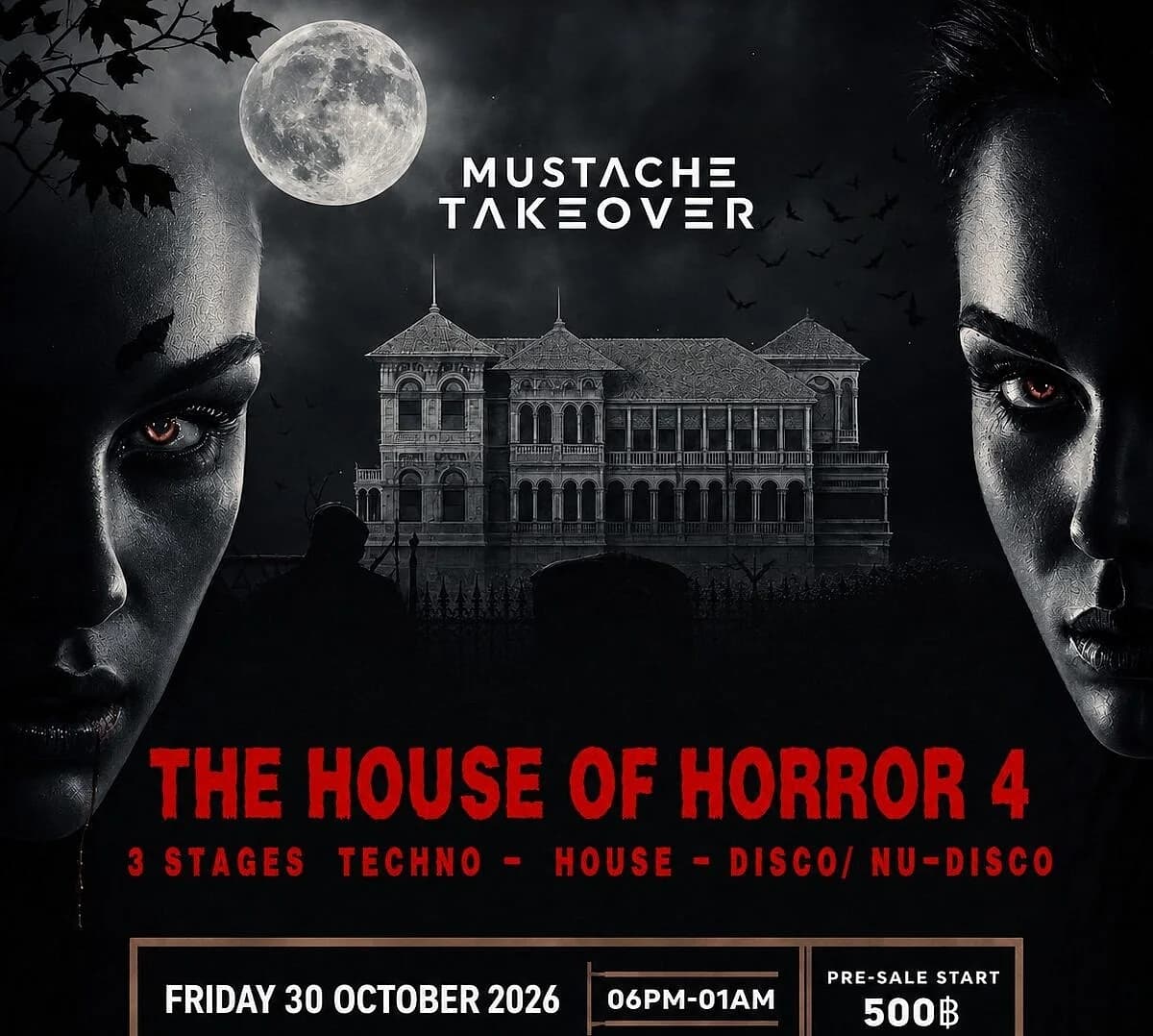 Zouk Singapore Runs Three Halloween Parties in One Weekend. Bangkok's Mustache Takes Over a 137-Year-Old Mansion.