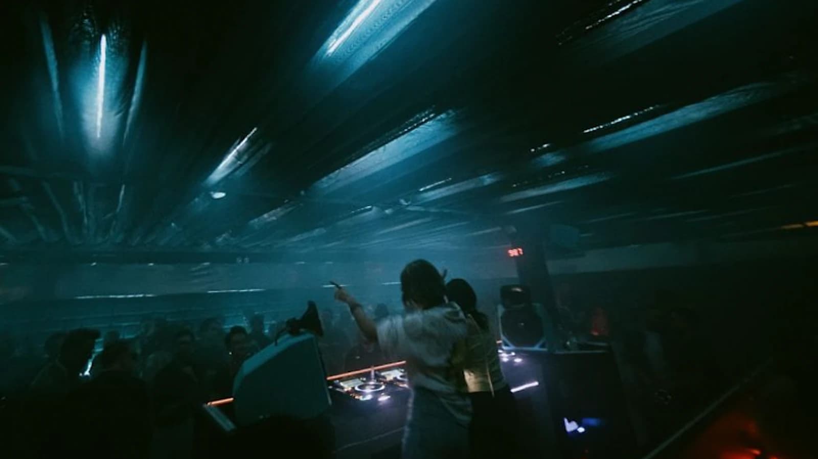 A packed night inside Unmute, the Hanoi club that absorbed Equation Festival's 2026 edition after its usual cave venue fell through.