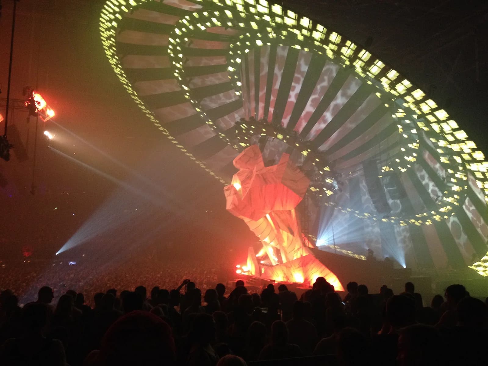 Qlimax's production scale, shown here in 2014, is part of what the genre lost when the festival ended in 2024.
