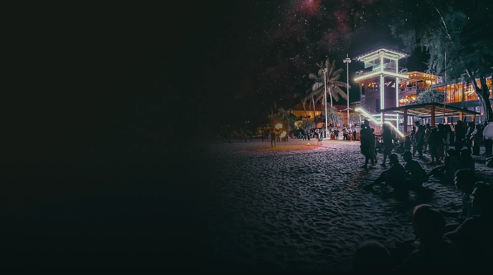 Living Asia Resort's own grounds double as the venue, rather than a built festival stage.