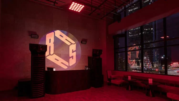 RASA's Floor room, the club side of the CBD venue that's launching the Taman RASA booking series.