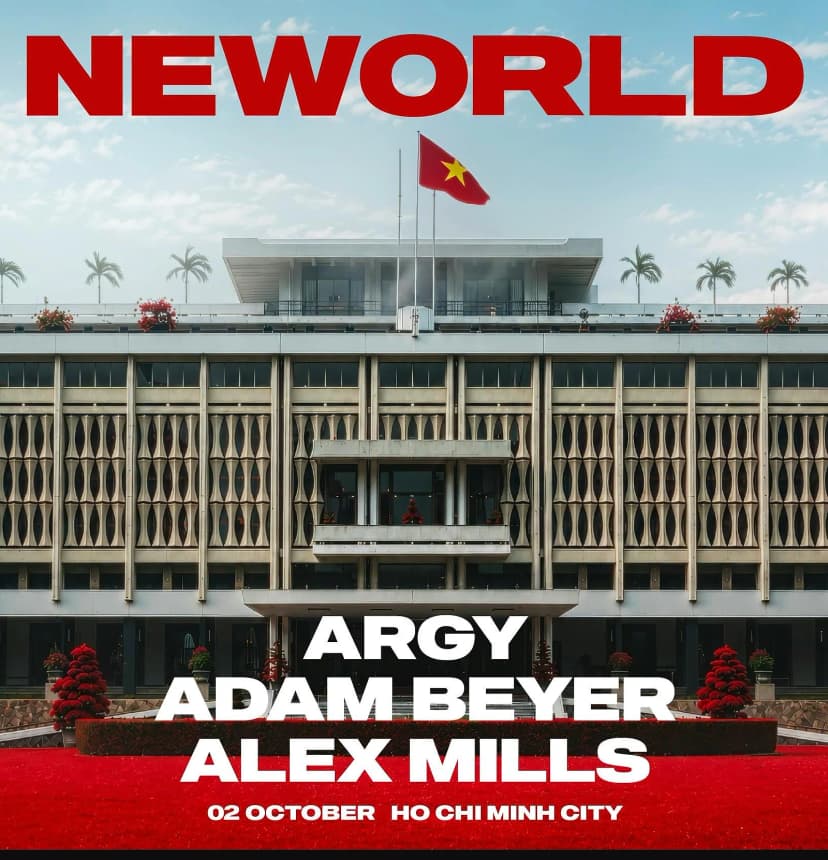Argy and Adam Beyer Turned Vietnam's Independence Palace Into a Dancefloor