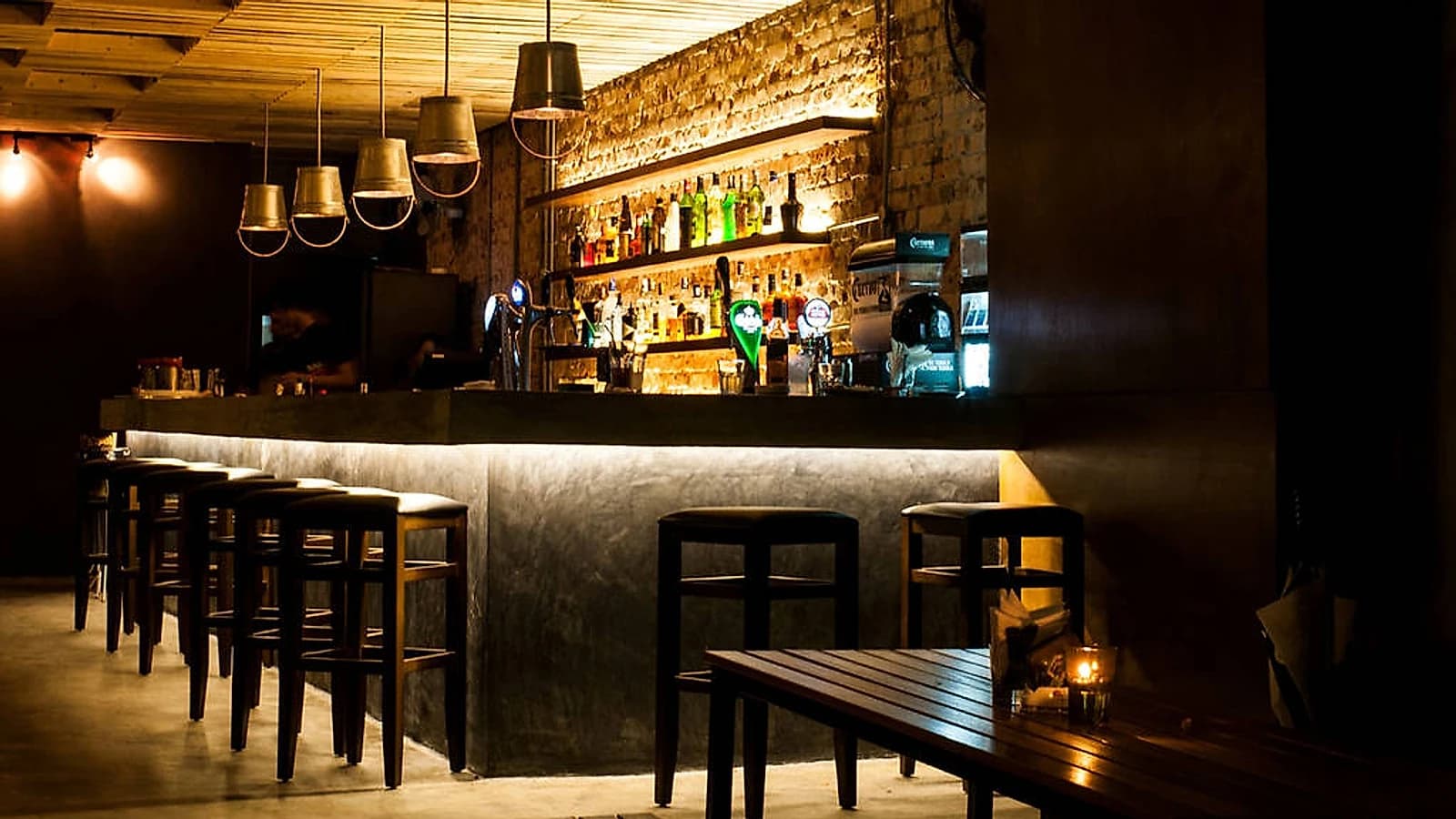 Pisco Bar's room on Jalan Mesui, where Ohrwurm now runs its Friday techno night.