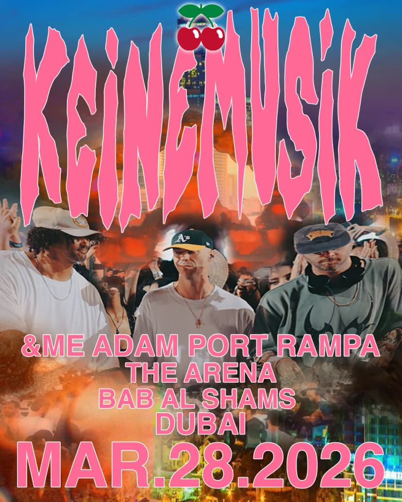Safety Concerns Cited: Keinemusik Dubai Show Rescheduled to November 21