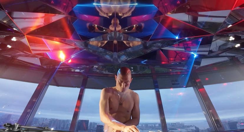 Technics Sent Yousuke Yukimatsu 250 Metres Up Tokyo Tower to Mark 55 Years of the SL-1200