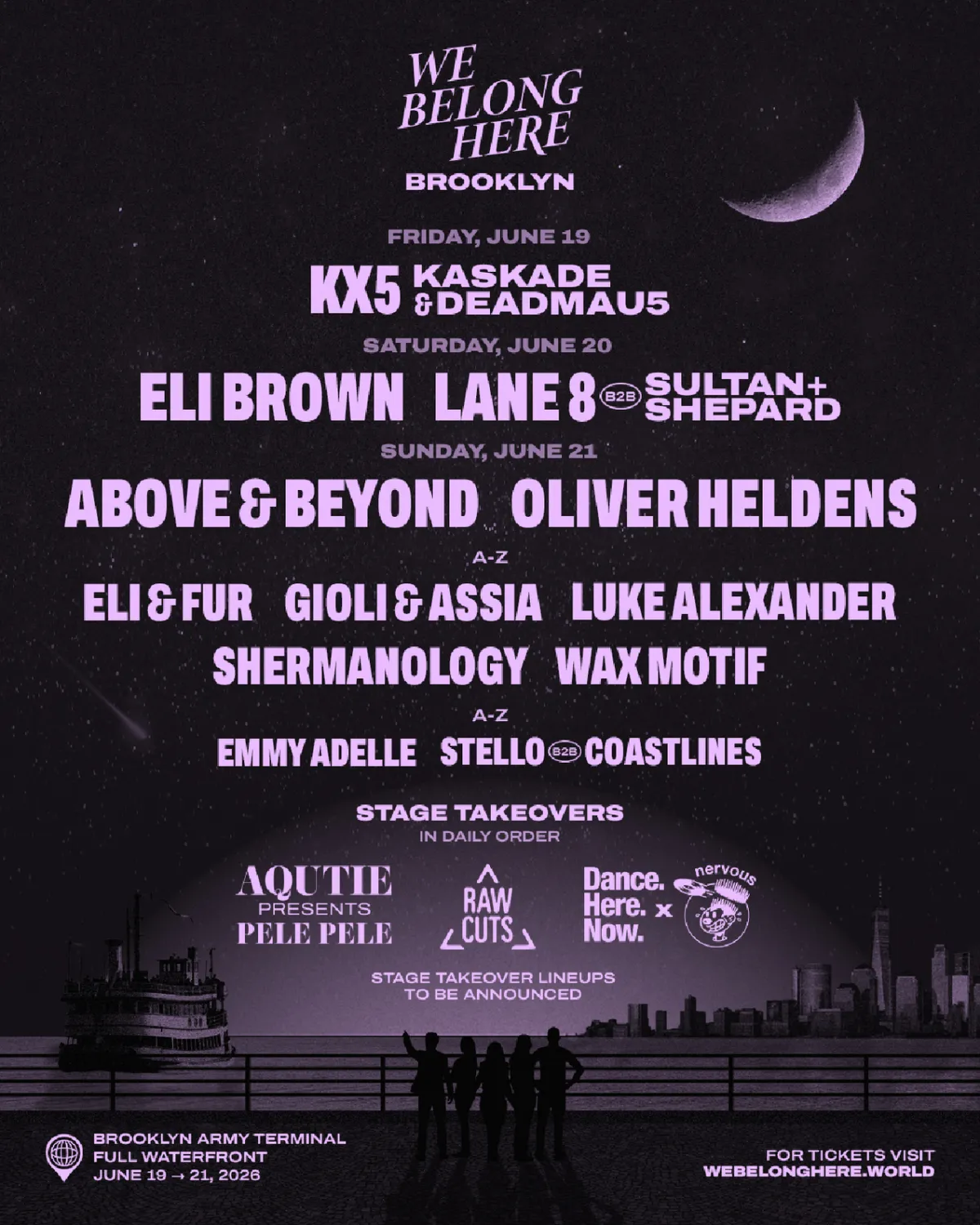 We Belong Here: Brooklyn 2026 Full Lineup Revealed