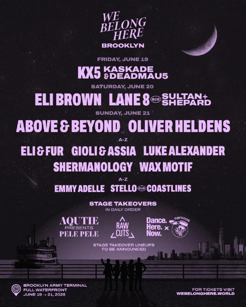 We Belong Here: Brooklyn 2026 Full Lineup Revealed