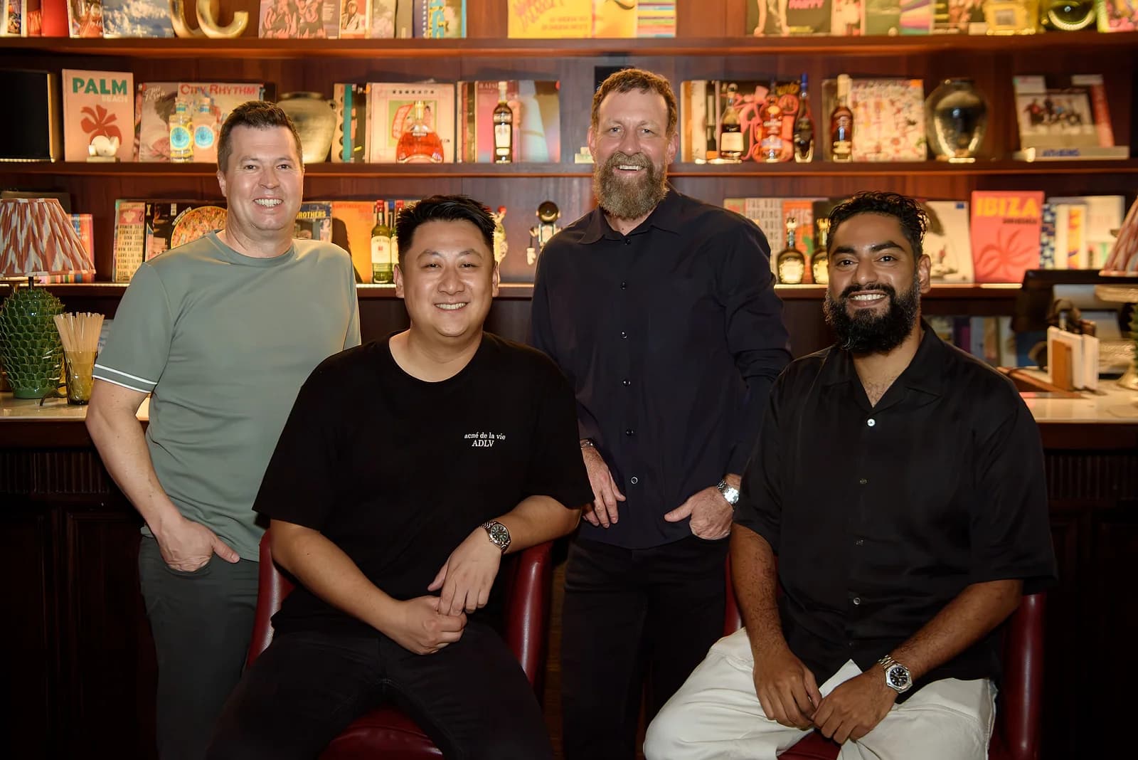 Triangle Group's leadership team: Greg Hargrave, Matthew Qi-Tao, Roger Field and Zaran Vachha.