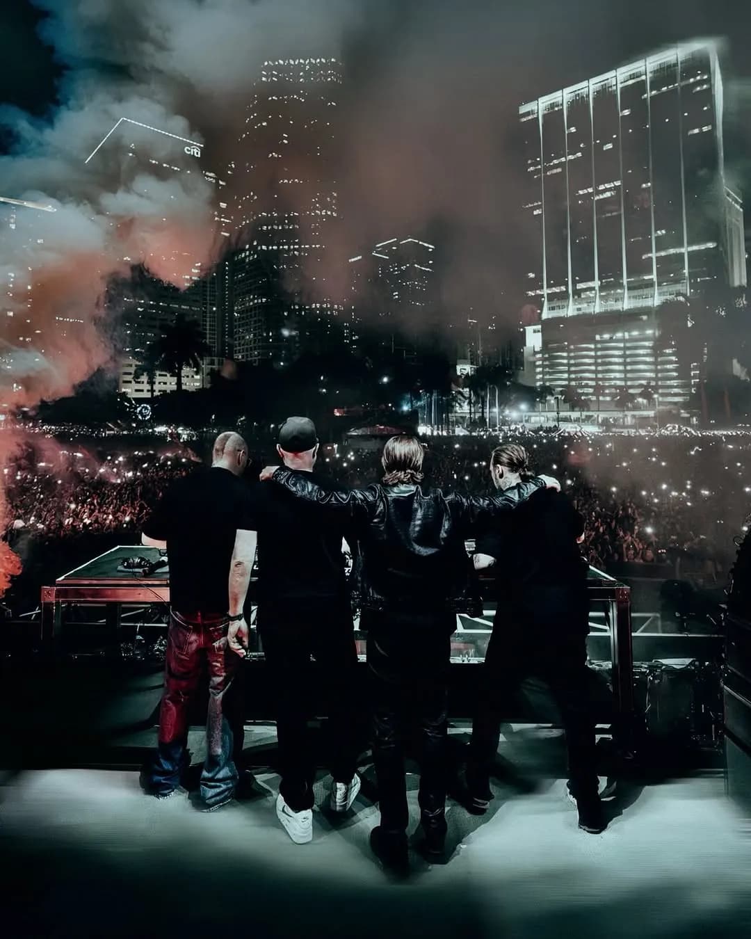 2 decades in the making, the original 4 are reunited at Ultra Music Festival 2026