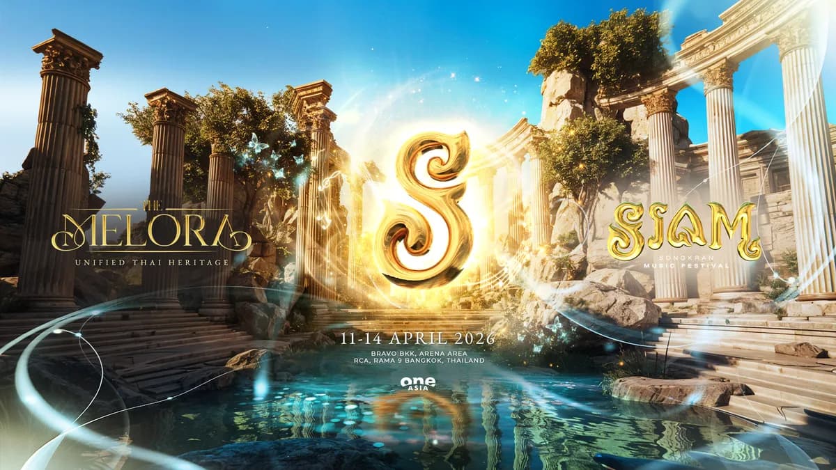 SIAM Songkran Music Festival will take place from 11-14 April 2026 at the BRAVO BKK, ARENA AREA RCA