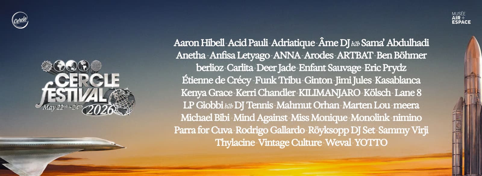 Article cover: Cercle Festival 2026 Said Hold My Rocket