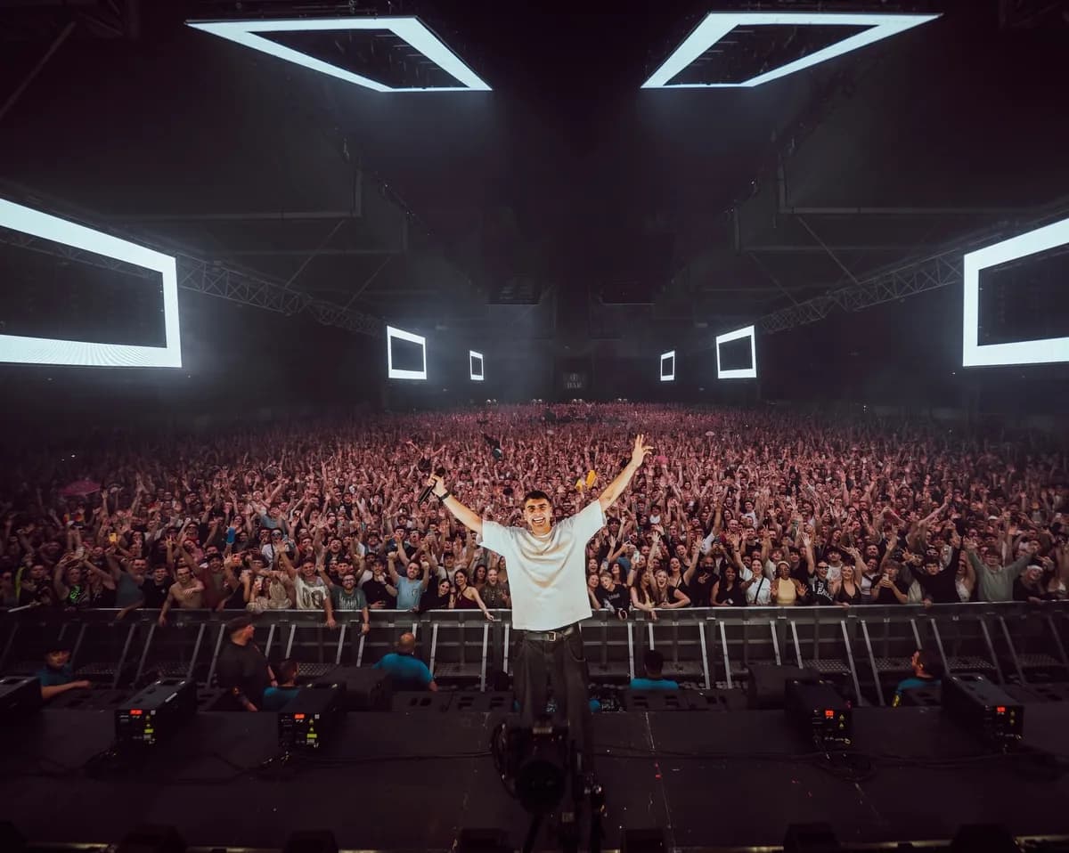 10,000 people. Two nights. Both sold out. The "It's Virji, isn't it" chant started before he even played any track.