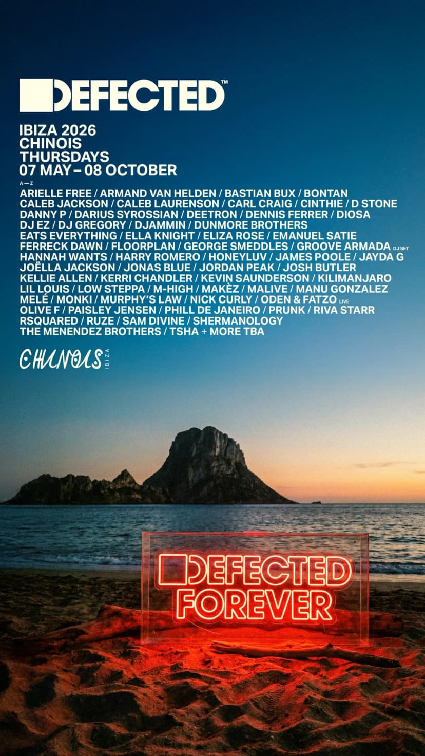 Defected Just Made Every Thursday In Ibiza Essential